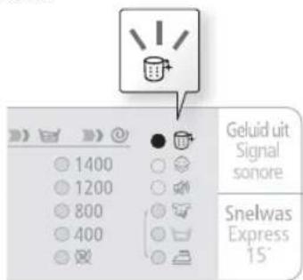 SAMSUNG WF0704F7W1 - Message d'ajretissement automatique de nettoyage du tambour - 1