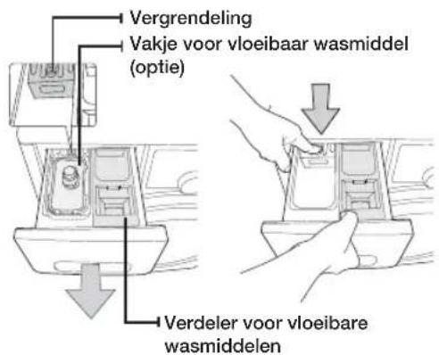 SAMSUNG WF0704F7W1 - DE WASMIDDELLADE EN DE UITSPARING REINIGEN - 1