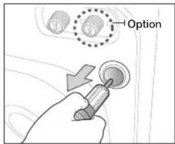 SAMSUNG WF0704F7W1 - Enlever les vis de transport - 2