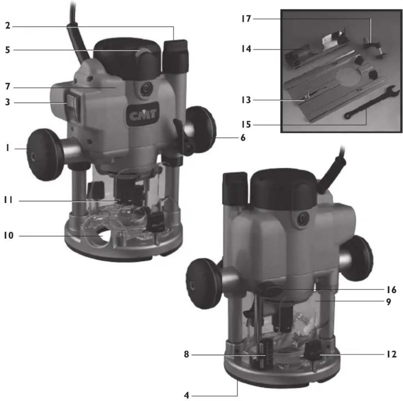 CMT Orange Tools CMT8E - DISPOSITIFS - 1