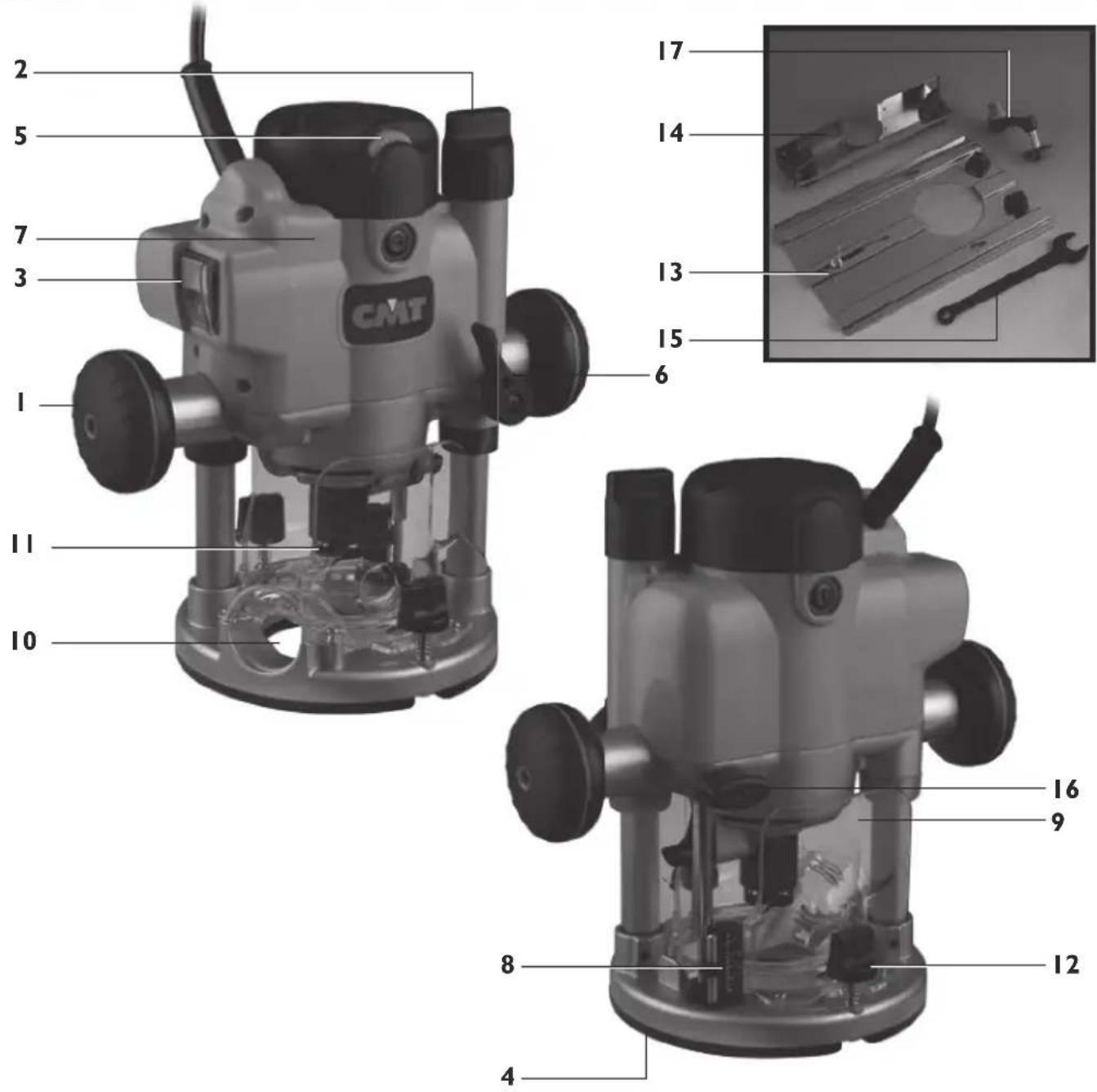 CMT Orange Tools CMT8E - FEATURES - 1
