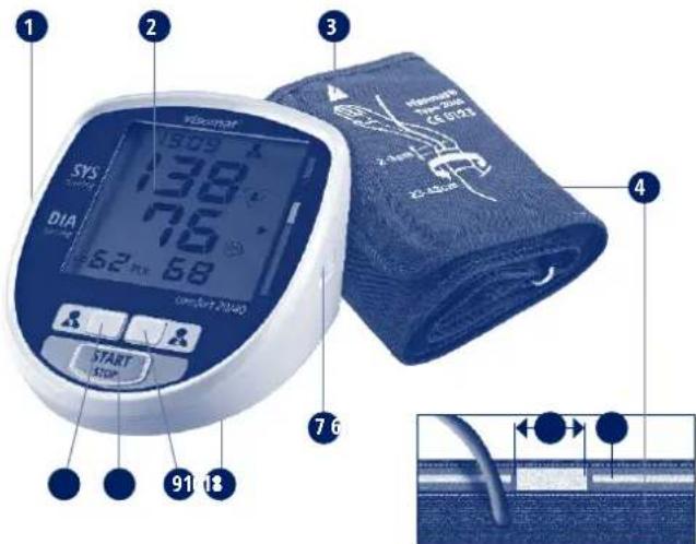 UEBE Visomat comfort 20/40 - Device description - 1