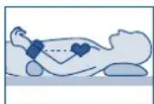 UEBE Visomat handy - Posizione del corpo durante la misurazione - 2