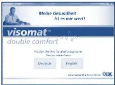 UEBE Visomat double comfort - Installing the software - 1