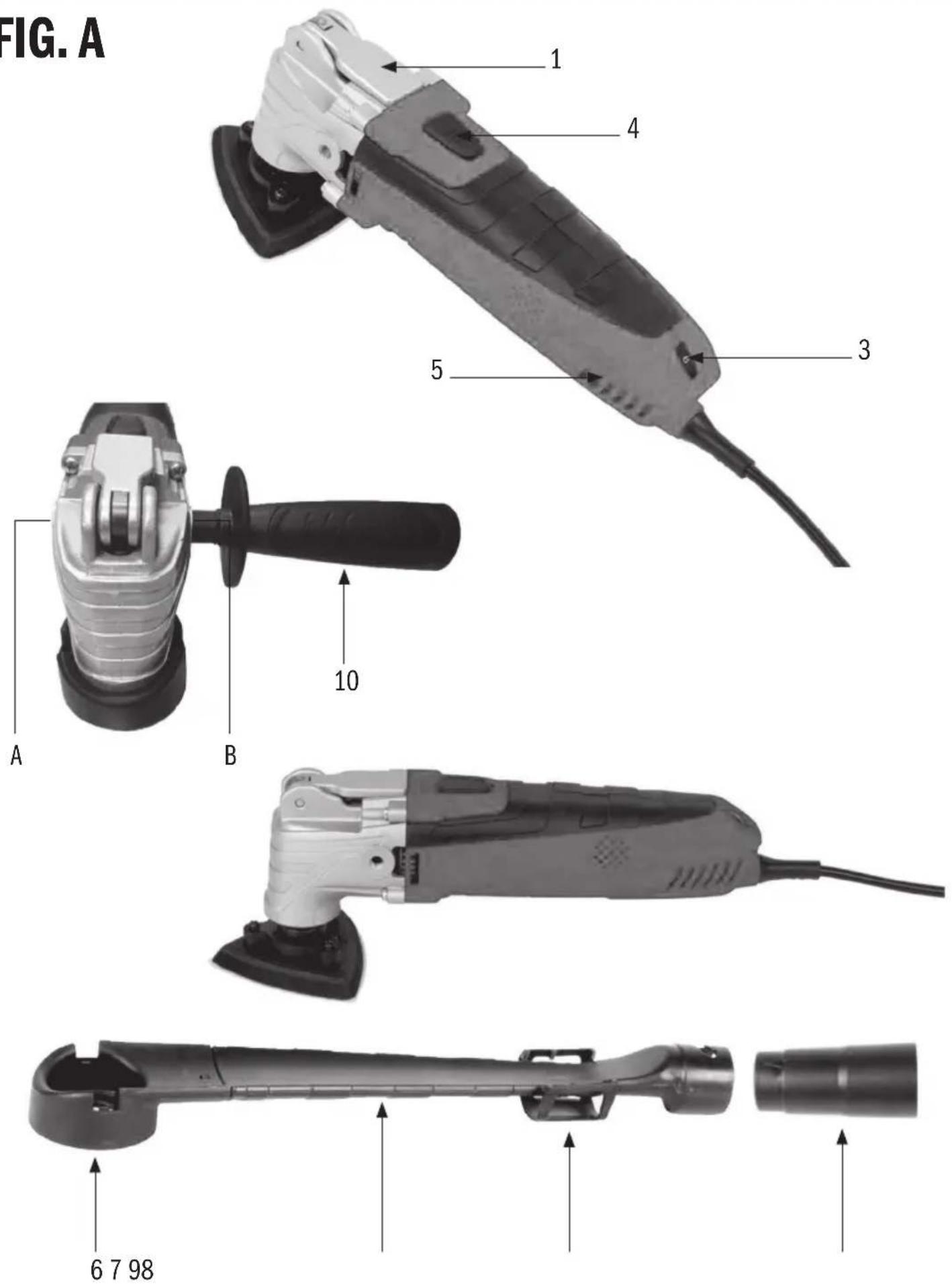 CMT Orange Tools CMT11 - 300W Oscillating Multi-tool - 1