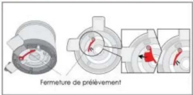 OMEGA VSJ843RS - FERMETURE DE PRÉLÈVEMENT - 1