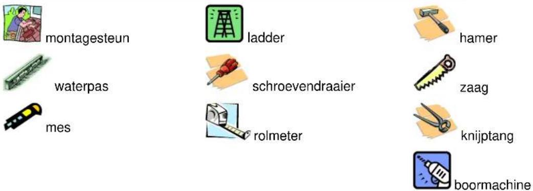 Mr. Gardener Caroline - Gereedschappen en voorbereiding van de onderdelen - 1