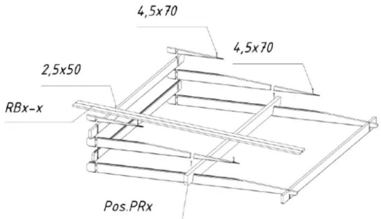 4,5x70 4,5x70 2,5x50 RBx-x Pos.PRx