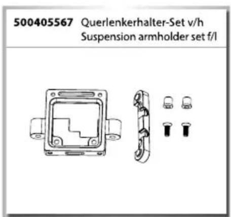 Carson X10 Bad Buster 2.0 - ERSATZTEILE • SPARE PARTS - 1