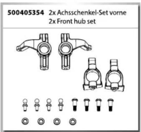 Carson X10 Bad Buster 2.0 - ERSATZTEILE • SPARE PARTS - 10