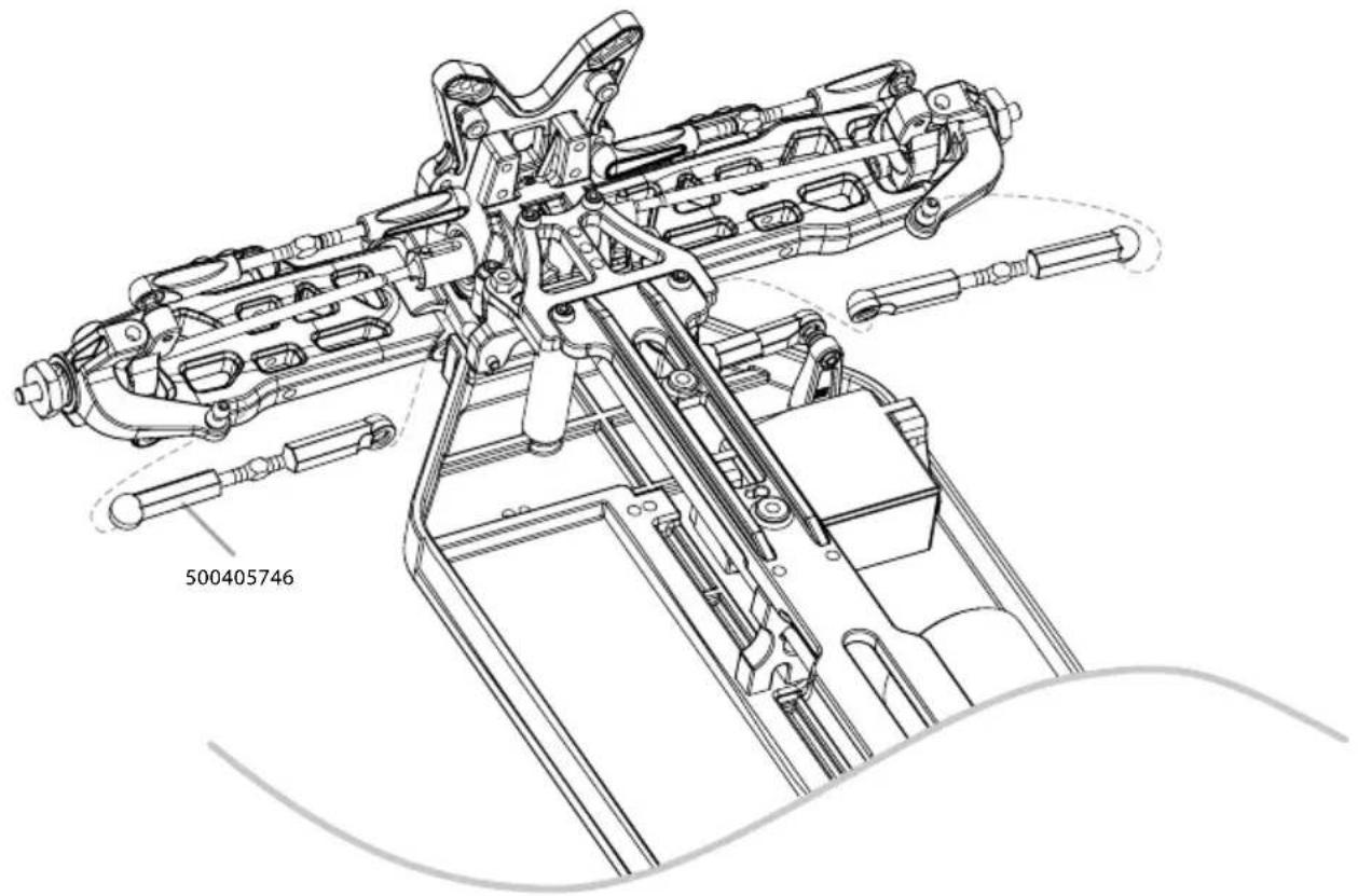 Carson X10 Bad Buster 2.0 - MONTAGE LENKUNG • STEERING ASSEMBLY - 1