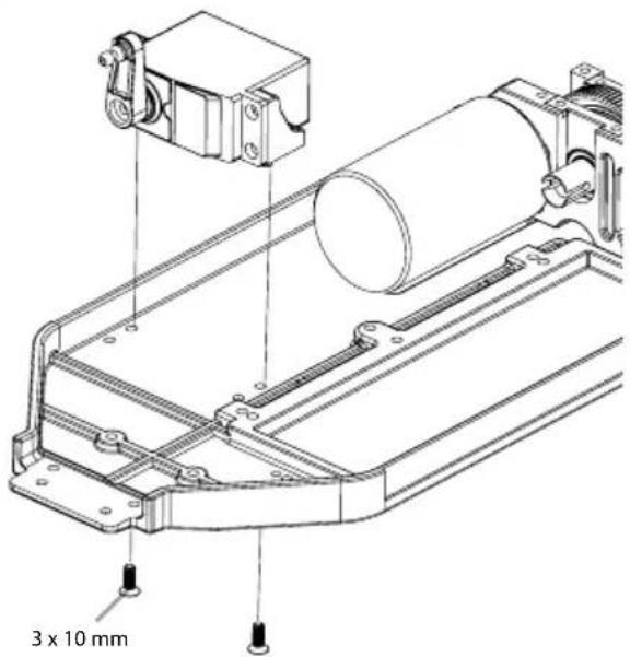 Carson X10 Bad Buster 2.0 - MONTAGE SERVO • SERVO ASSEMBLY - 2