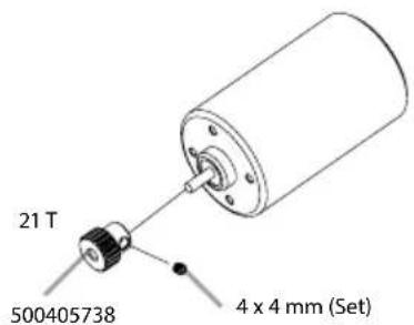 Carson X10 Bad Buster 2.0 - MONTAGE MOTOR • MOTOR ASSEMBLY - 1