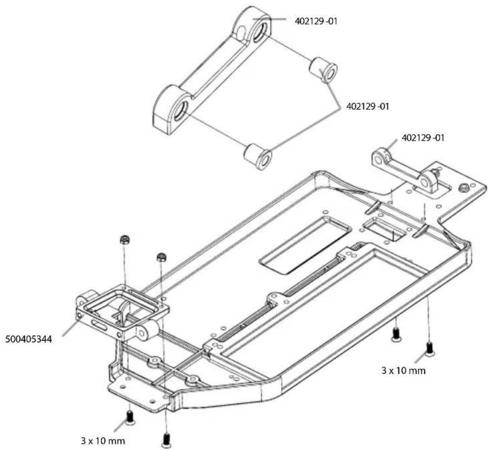 Carson X10 Bad Buster 2.0 - CHASSIS • CHASSIS - 1
