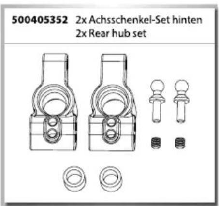 Carson X10 Bad Buster 2.0 - ERSATZTEILE • SPARE PARTS - 7