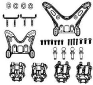Carson X10 Bad Buster 2.0 - ERSATZTEILE • SPARE PARTS - 1