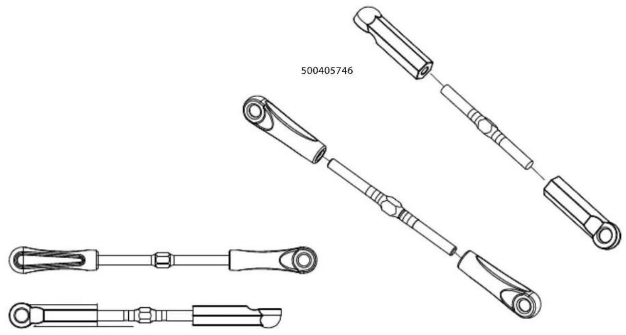 Carson X10 Bad Buster 2.0 - MONTAGE QUERLENKER • SUSPENSION ARMS ASSEMBLY - 4