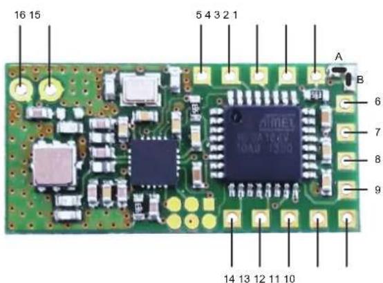 SVS CX-12 R - Description du câblage (Cf Figure avec N° Pin) - 1