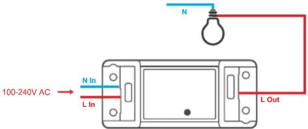 Sonoff BASICR2 - Verkabelungsanleitung - 2