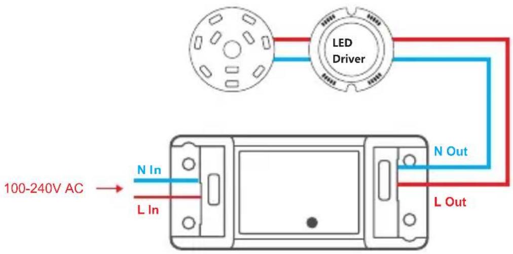 Sonoff BASICR2 - Instructions de câblage - 1