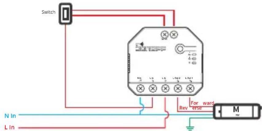 Sonoff Dual R3 - Motor-Modus: - 2