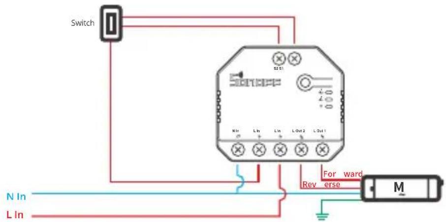 Sonoff Dual R3 - Modo Motor: - 2