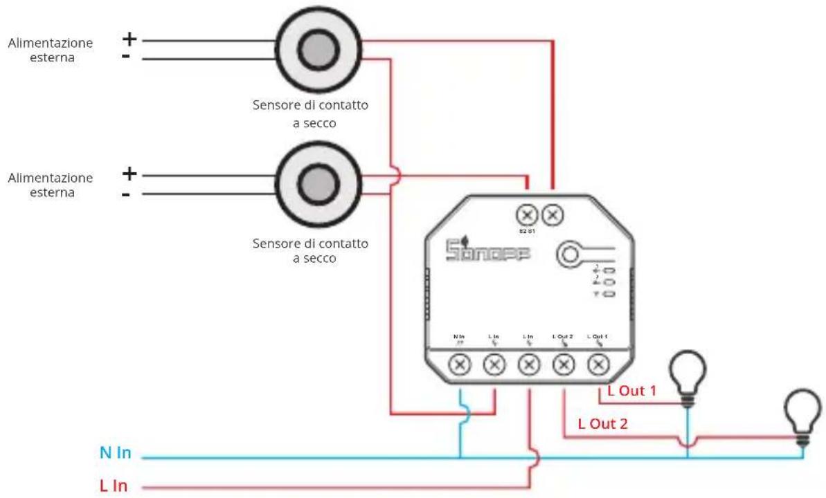 Sonoff Dual R3 - Modalità motore: - 5