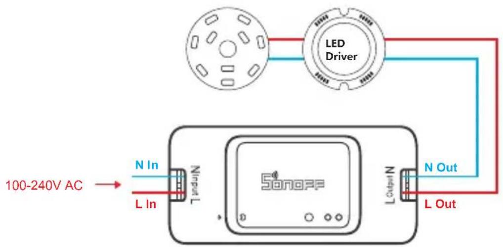 Sonoff BASICZBR3 - Verkabelungsanleitung - 2
