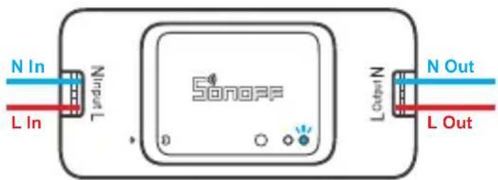 Sonoff Basic R3 - Power on - 1