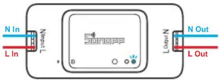 Sonoff Basic R3 - Einschalten - 1