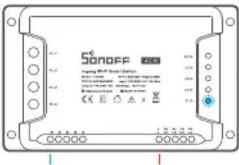 Sonoff 4CHR3 - Einschalten - 1