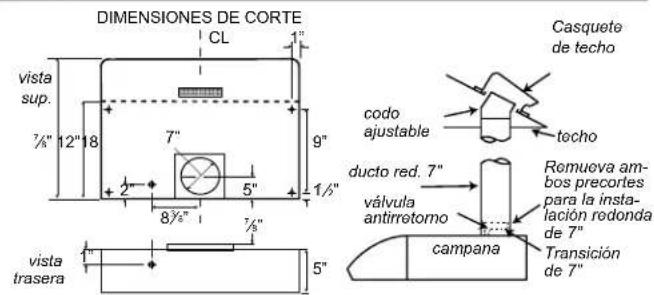 ELICA Fusaro EFS130BL - INSTRUCCIONES DE INSTALACION - 3
