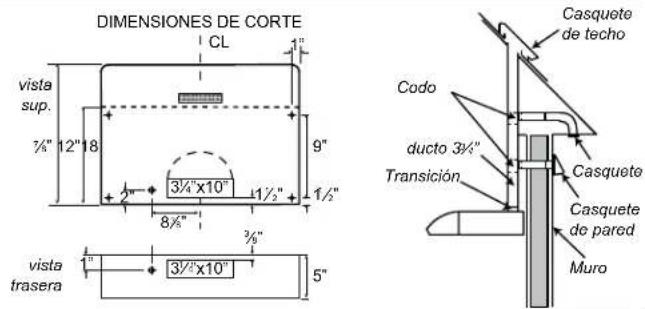 ELICA Fusaro EFS130BL - INSTRUCCIONES DE INSTALACION - 2