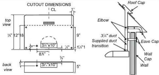 ELICA Fusaro EFS130BL - INSTALLATION INSTRUCTIONS - 2