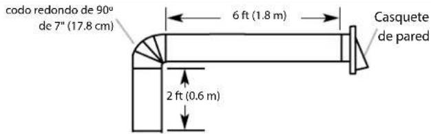 ELICA Fusaro EFS130BL - CALCULAR LA LONGITUD DEL SISTEMA DE VENTILACIÓN - 4
