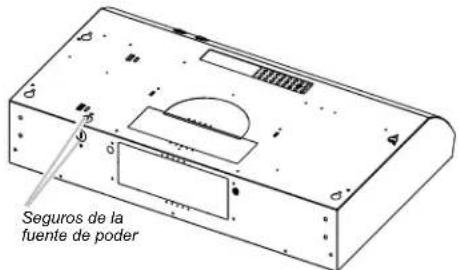ELICA Fusaro EFS130BL - INSTALACIÓN DEL CABLE DE SUMINISTRO DE ENERGÍA - 3