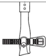 Klein Tools 8220 - Assemble the ankle straps (Figure 6). - 2