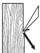 Klein Tools 8220 - Revise el filo de los garfios con la "prueba en superficie plana" - 5