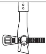 Klein Tools 8220 - Assemble the ankle straps (Figure 6). - 1