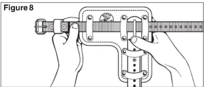 Klein Tools 8220 - Check rivets, buckles and other metal parts. - 1