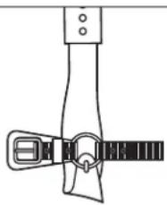Klein Tools CN1907ARL - Assemble the ankle straps (Figure 6). - 1