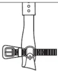 Klein Tools CN1907ARL - Assemble the ankle straps (Figure 6). - 1