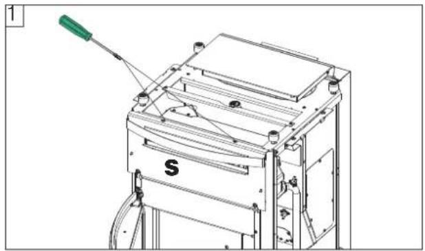 EDILKAMIN VYDA H - Montaggio del frontalino superiore (2) - 1