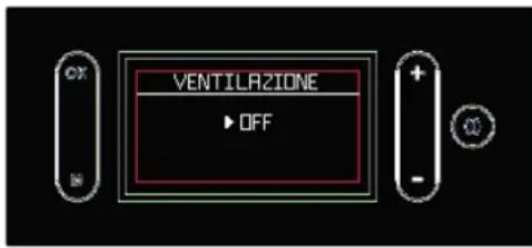 EDILKAMIN VYDA H - Impostazione della Ventilazione ("VENTILAZIONE" a display) - 2