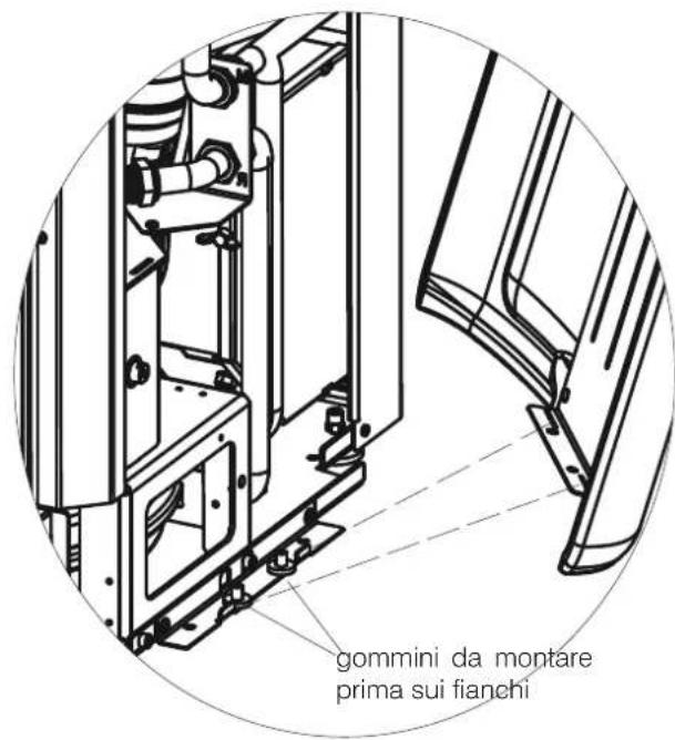 EDILKAMIN VYDA H - Montaggio dei fianchi in ceramica (3,4,5,6) - 1