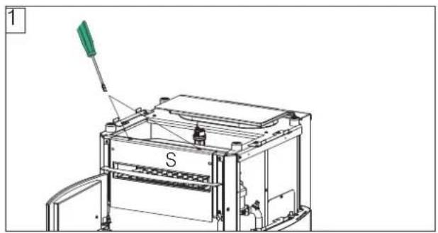 EDILKAMIN VYDA H - Montaggio del frontalino superiore (2), pietra o ceramica - 2