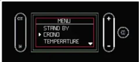 EDILKAMIN VYDA H - Impostazione dei livelli di temperatura "TEMPERATURE" a display (figure a lato) - 1