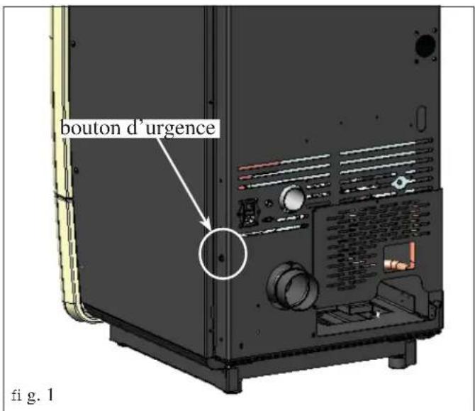 EDILKAMIN MEG PIU - BOUTON D'URGENCE - 1