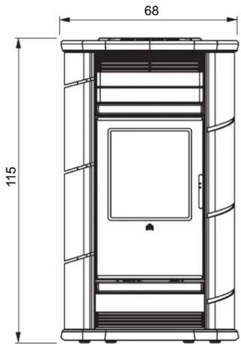EDILKAMIN FUJI - DIMENSIONS AND FINISHINGS - 1