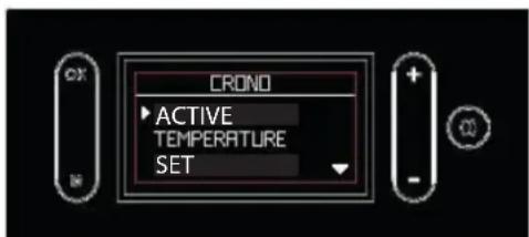 EDILKAMIN KIRA H - Réglage des niveaux de température affichage « TEMP » sur l'écran (figures ci contre) - 2